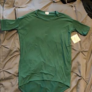 NWT XXS dark green hi-lo tunic from LuLaRoe